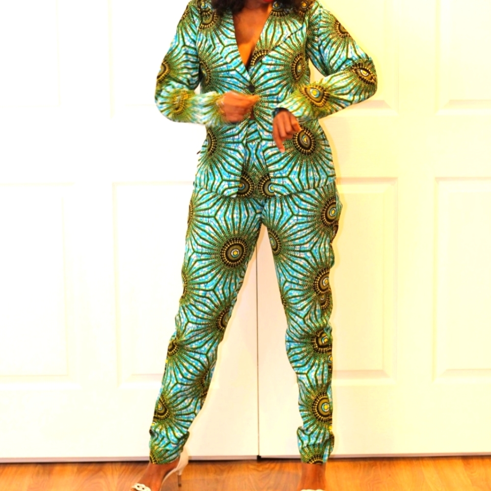 African Trouser Suit - Picture 4 of 4